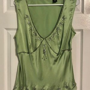 New York & Company Top - 100% SILK